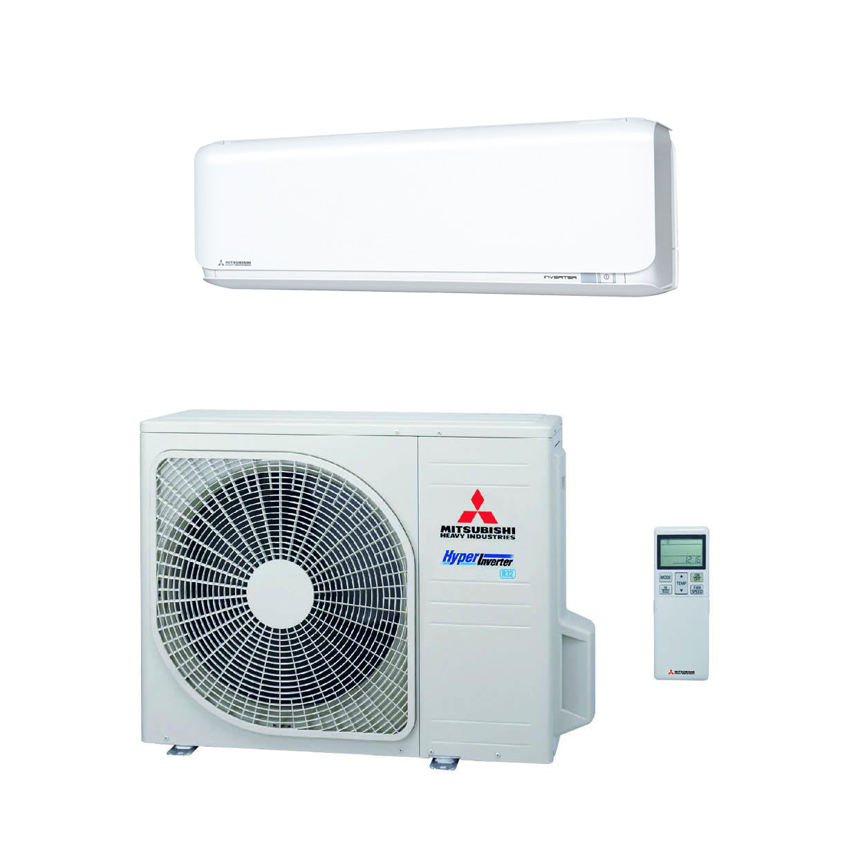 Mitsubishi™ airco set - wand unit 2,5kw Diamond Series